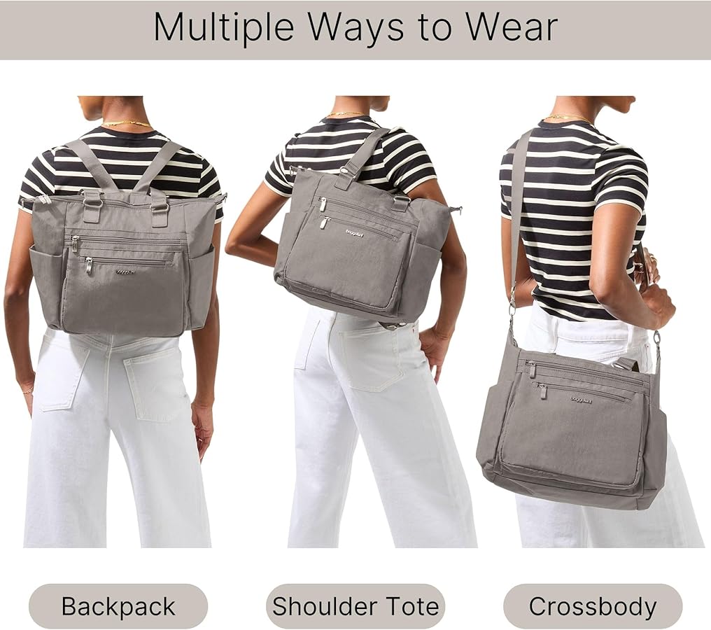 tracy_li 　11パック Amazon.com: Baggallini Trifecta Convertible Backpack Crossbody
