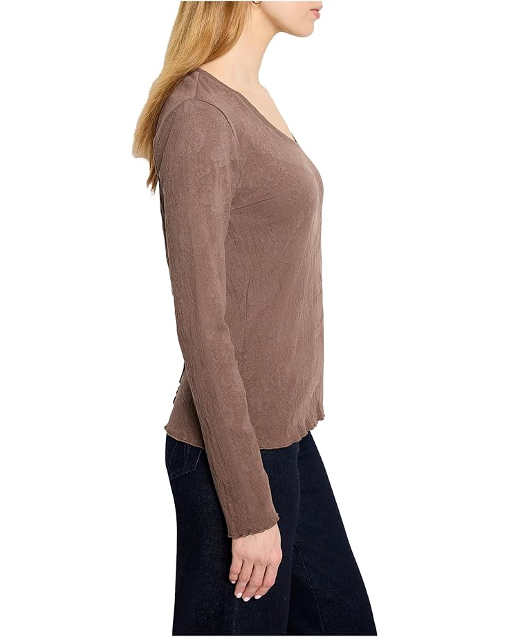 NIC+ZOE Lace Knit V-Neck T-Shirt - #2 of 3