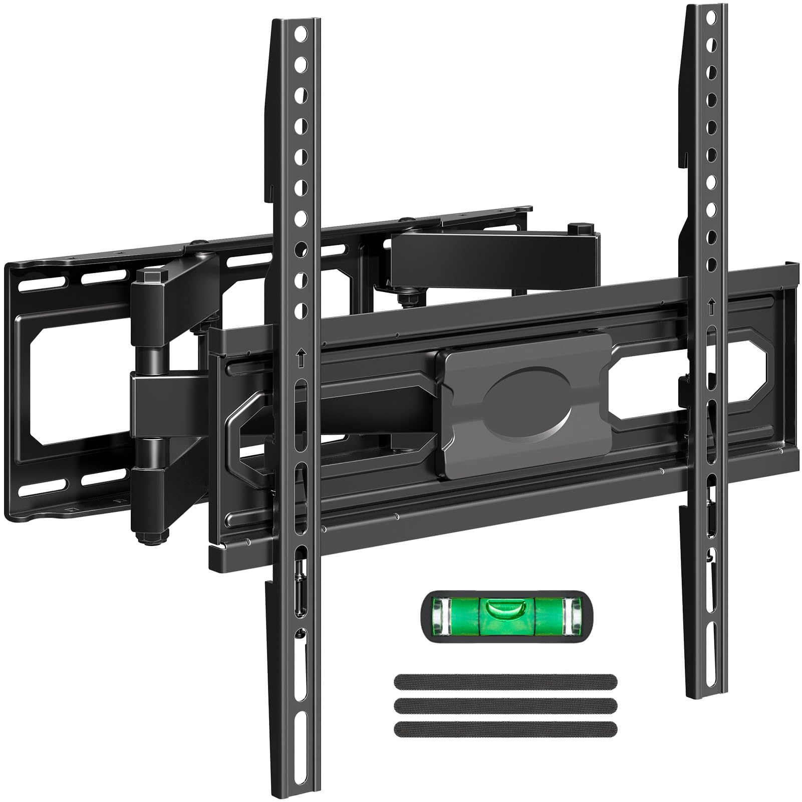 MOUNTUP TV Wall Mount for 32-65 Inch Flat Curved LED LCD Screen TVs Full Motion TV Mount, Tilt Swivel Extension Wall Mount TV Bracket with Dual Articulating Arms, Max VESA 400x400mm, Holds up to 99lbs