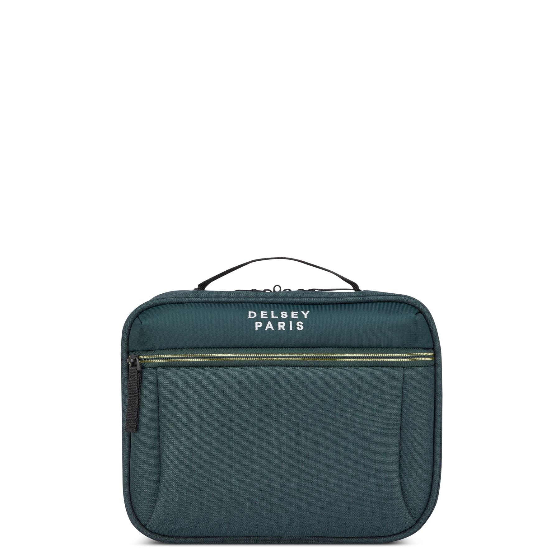 DELSEY Paris - BROCHANT 3 - Trousse de Toilette- 21cm x 27cm x 14cm - Trousse de Toilette - Vert