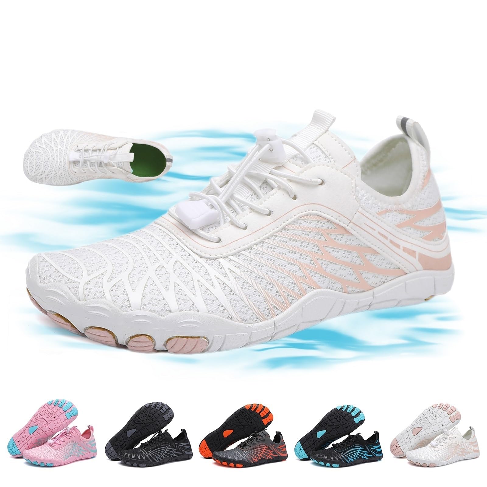 Chaussures Feral Walk Light Antidérapantes Et Respirantes - Semelle Fine & Large Boîte à Orteils Pour Homme Et Femme