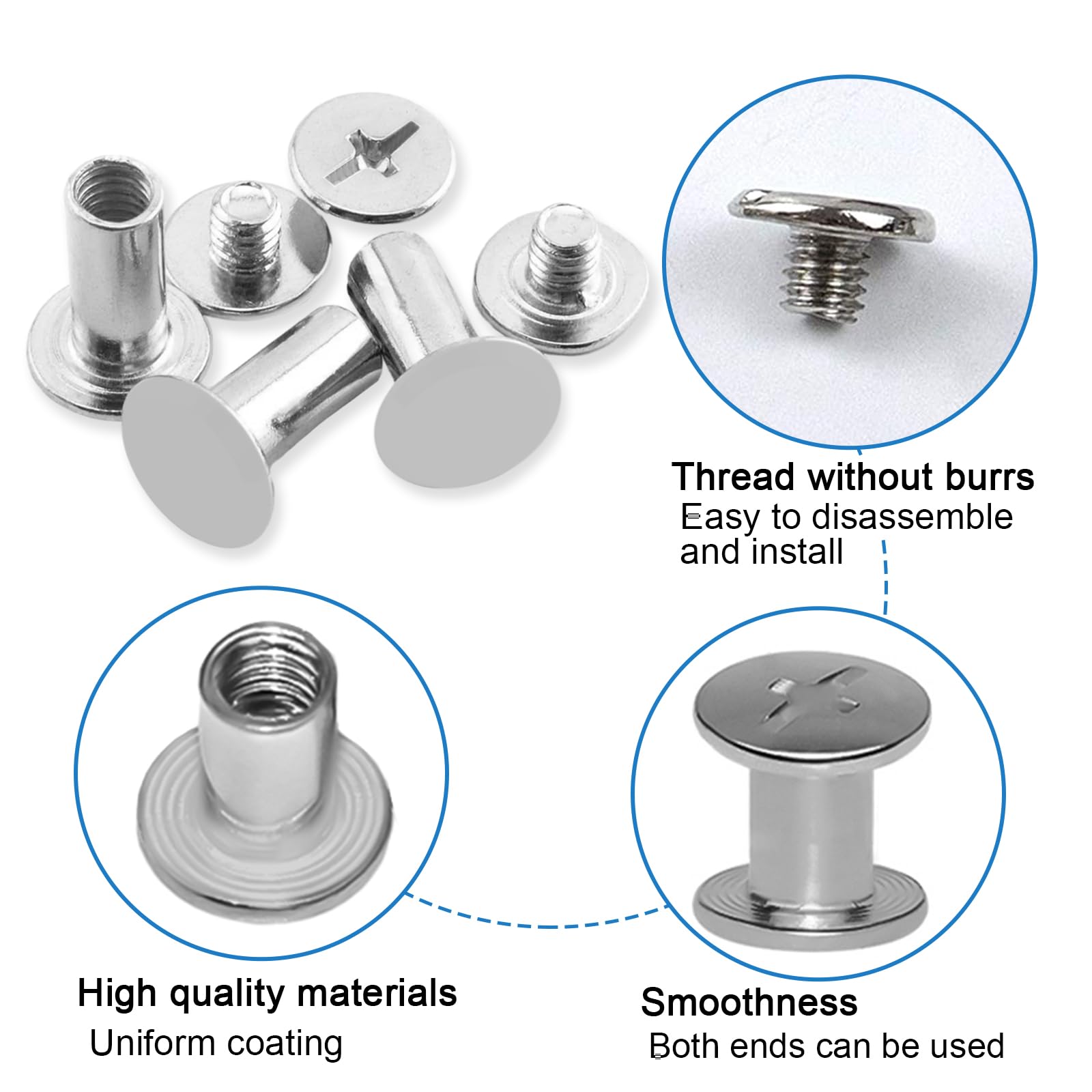Grommets Eyelets Outils, Oeillets pour Baches, Trousse à Oeillets, œillets Ovales Twist Verrouiller en Laiton, Trousse à œillets Outils pour Bâche, Chaussures, Vêtements, Tentes