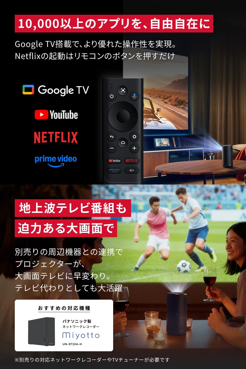 Amazon.co.jp: Anker Nebula Capsule 3 Laser & 公式プロジェクター