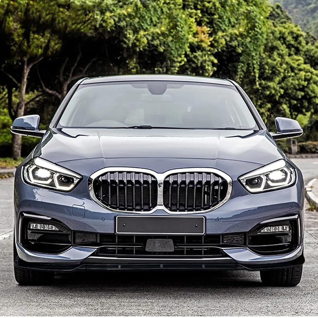 Aileron Latéral Pare-Chocs Avant Gauche Droit - Autocollant ABS Pour BMW Série 1 F40 Dès 2019
