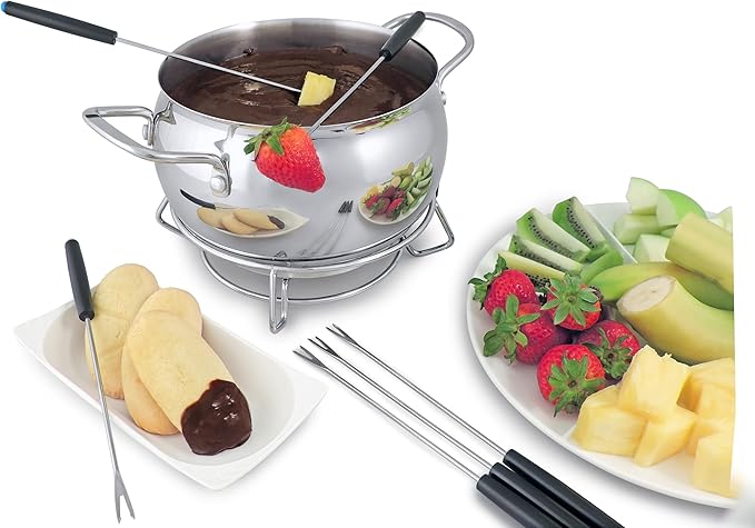 Fondue Eléctrico Swissmar Mont Brule 2L Acero Inoxidable miniatura 4