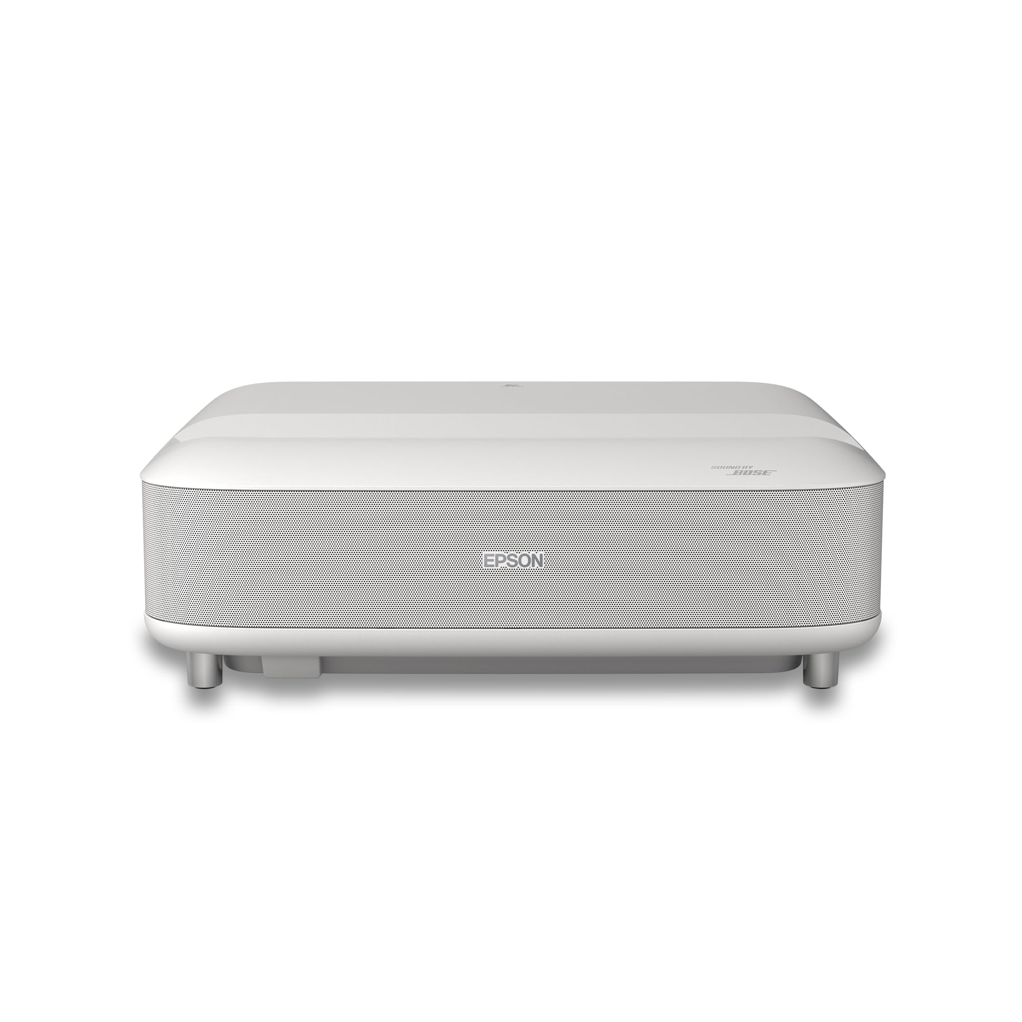 Epson Lifestudio Grand EH-LS670W |Ultra-Short-Throw Smart Laser Projector TV |Home Cinema 4K Pro‑UHD | 3,600 Lumens | AI Imaging | Sound by BOSE| Google TV | 120" Display | 5-year warranty | White