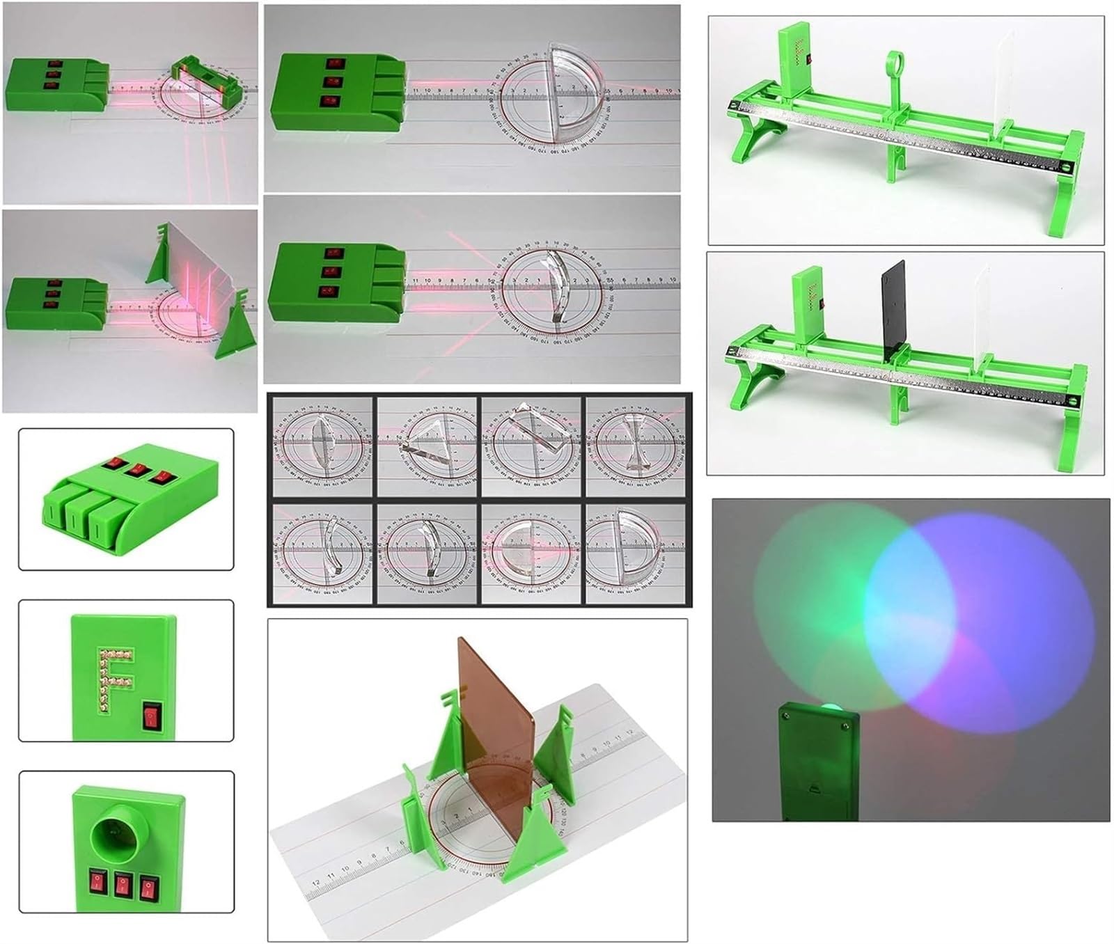 Kit Completo per Esperimenti di Fisica: Equilibrio delle Forze, Attrito, Pressione, Elettromagnetismo. Set Completo per Laboratori Scientifici.