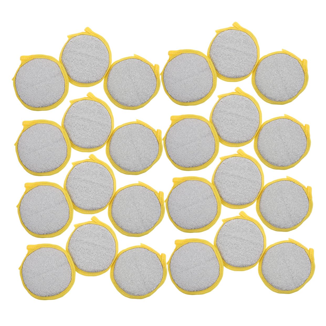 Abaodam 50 Piezas Esponjas para Platos de Doble Cara para Cocina, Limpieza de Fregaderos y Ollas, Acción de Fregado Potente y Suave para Manos