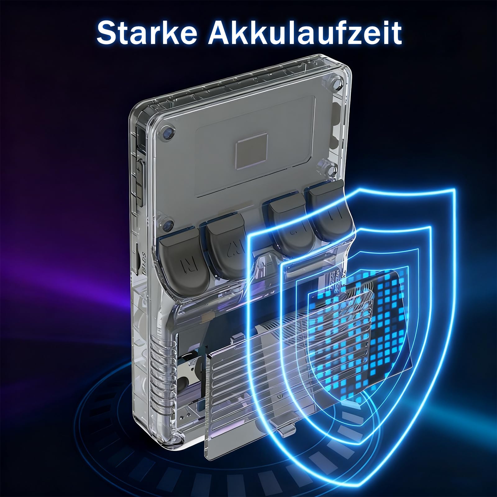 R36S Retro Handheld Spielkonsole，128 G über 40.000 Spiele，Retro Konsole 3,5-Zoll-IPS-Bildschirm，Linux-System，Tragbare Mini-Arcade， unterstützt mehrere Emulatoren (R36s-Grau)