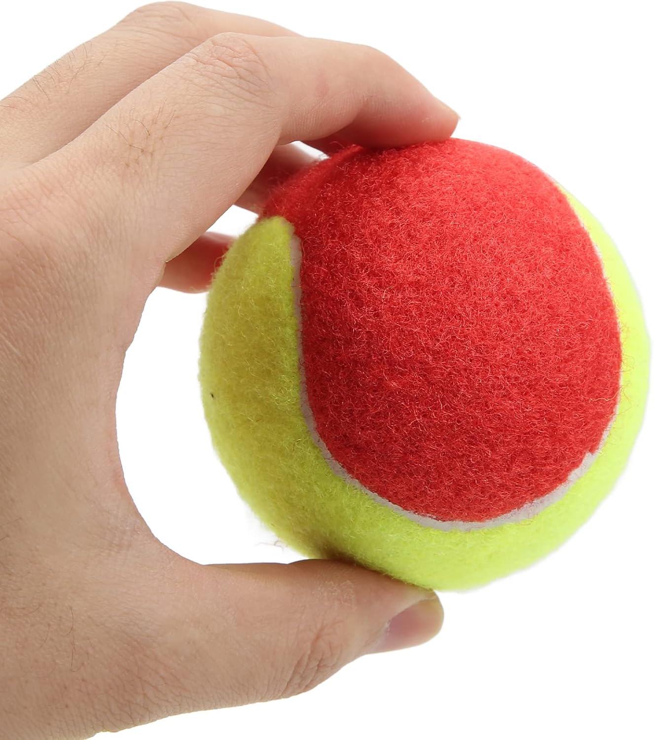 6Pcs Kids Tennis Balls, Professional Soft Elastic Tennis Balls Low