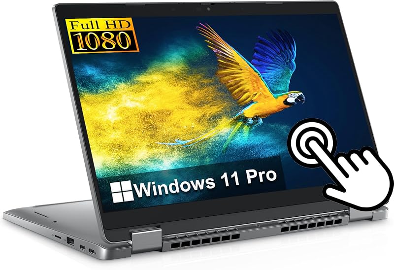 Dell Latitude 5330 2 en 1 portátil convertible 13,3" FHD pantalla táctil Intel Core i7-1265U 10 núcleos 32 GB RAM 256 GB SSD teclado retroiluminado Cámara web WiFi Bluetooth Windows 11 Pro (renovado)