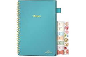 Aesthetic Blank Recipe Book to Write in Your Own Recipes