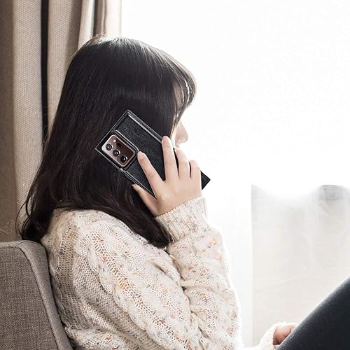 Miniatura 8 de Asuwish Funda compatible con Samsung Galaxy Note 20 Ultra Glaxay Note20 Plus 5G, protector de pantalla de vidrio templado, soporte para tarjetas,