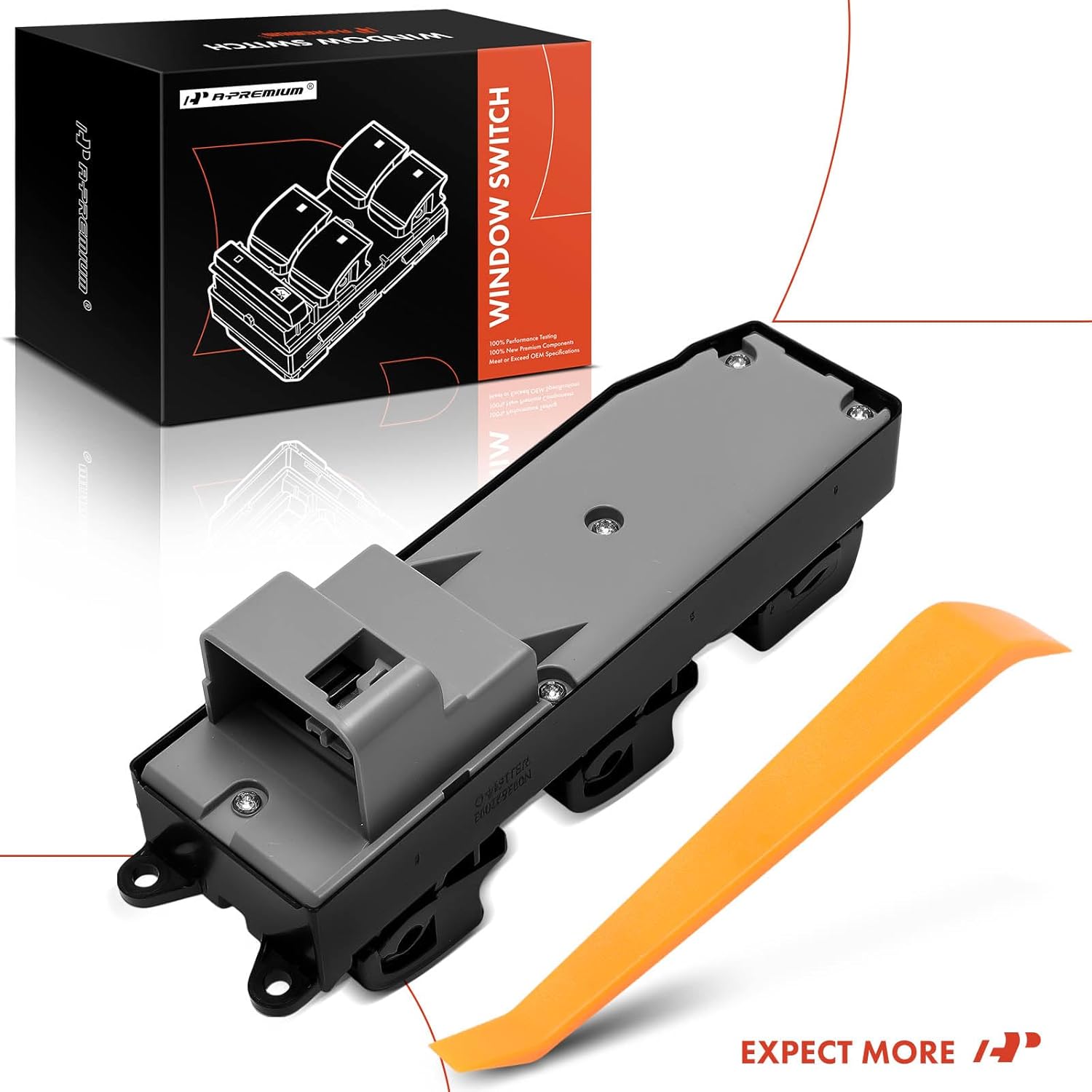 A-Premium Master Power Window Switch Compatible with Toyota Avalon 2005 2006 2007 2008 2009, Front Left Driver Side