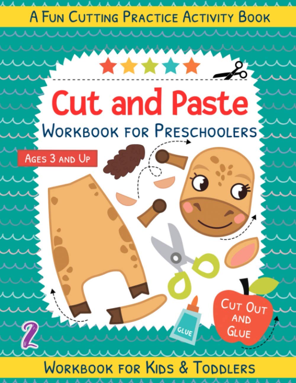 Buy Cut and Paste Workbook for Preschoolers Scissor Skills Cut Out and