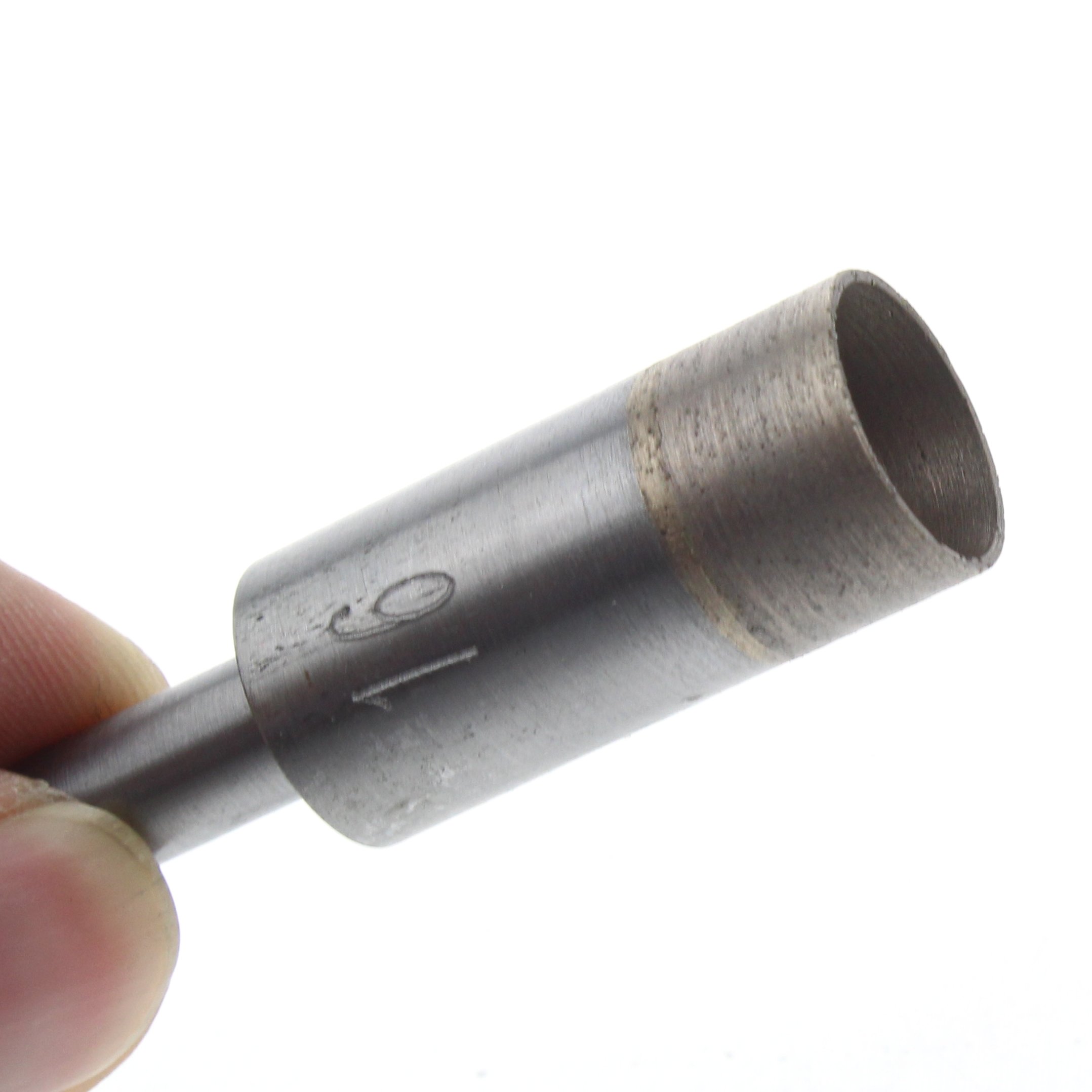 ILOVETOOL Diamentowa otwornica 16 mm spiekane wiertła do szkła ceramicznego trzpień 10 mm opakowanie 2 szt