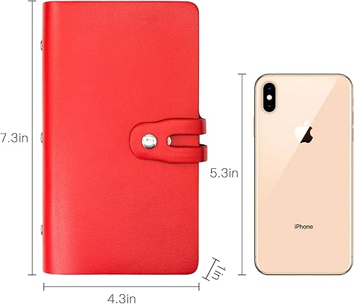 Miniatura 9 de Padike Soporte para tarjetas de crédito RFID, organizador de tarjetas de visita, con 96 ranuras para tarjetas, protector de tarjetas de crédito para