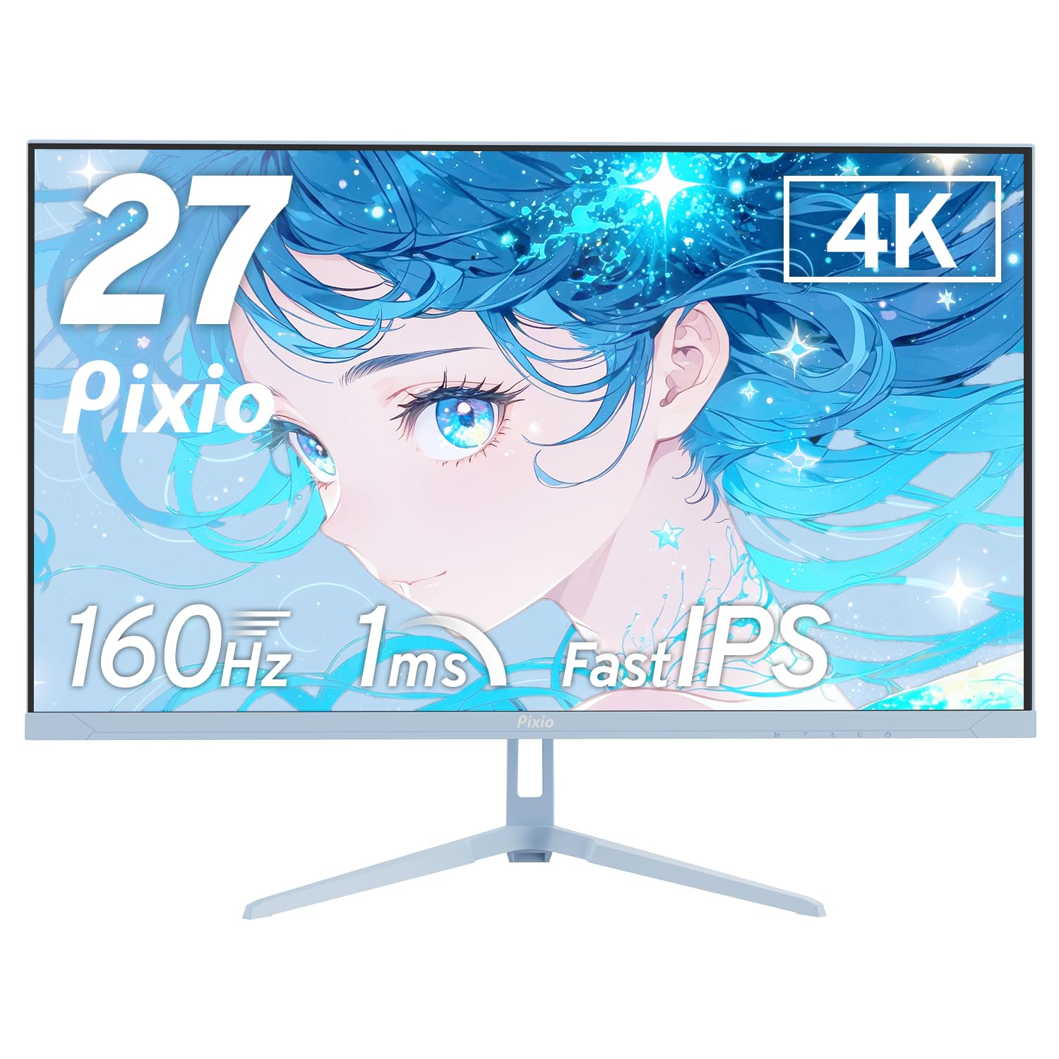 Amazon.co.jp: Pixio PX27U Wave Pastel Blue ゲーミングモニター 27 