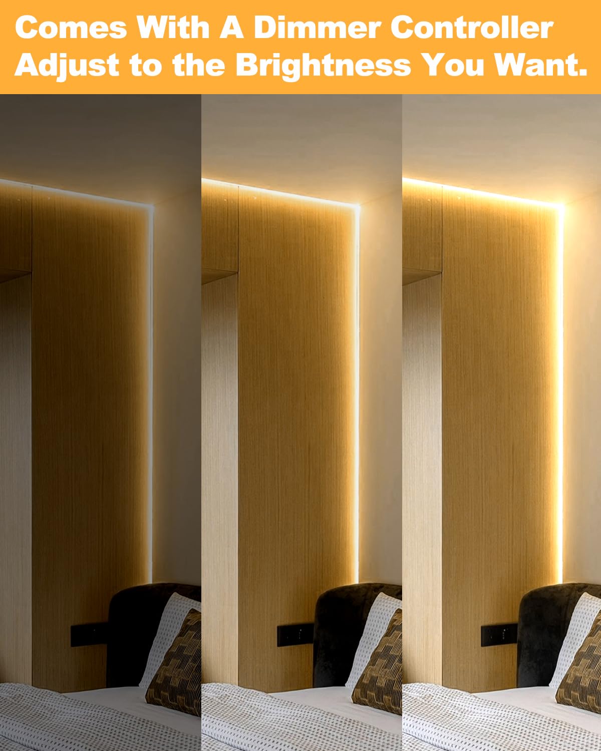 BRIMAX - Tira LED Neón para Exterior, 10M, Luz Cálida 3000K para Fiestas | IP67, Silicona Flexible, Regulable | Crea el Ambiente Perfecto en Tu Terraza, Jardín y Balcón