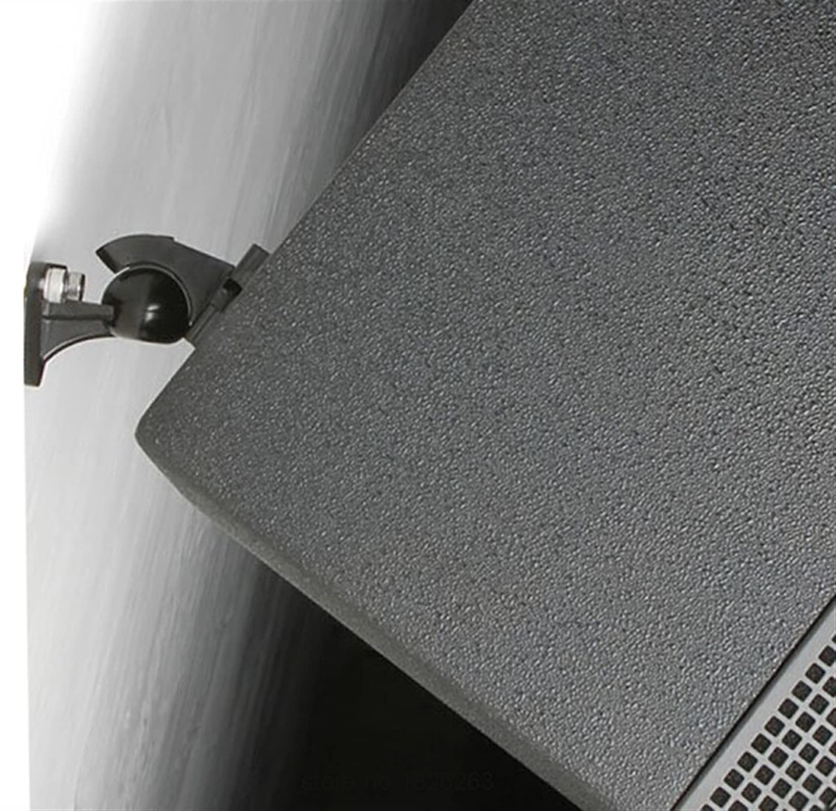 Soporte de Altavoces 1 par (2 piezas) R5 Aleación de zinc Montaje de pared Universal Stands Soporte de altavoz de sonido envolvente Tilt Tilt Sirviendo altavoz suspensión carga 5kg Soporte de altavoz