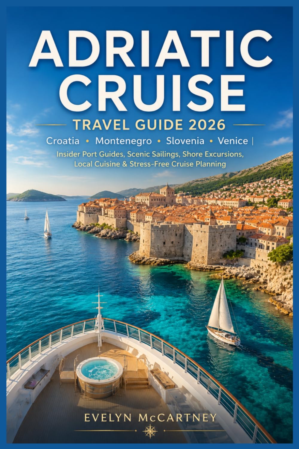 ADRIATIC CRUISE TRAVEL GUIDE 2026 ( FULL-COLOR ): Croatia, Montenegro, Slovenia & the Italian Coast | Port-by-Port Shore Excursions, Venice to Dubrovnik, Bay of Kotor, Split, Mostar Day Trip