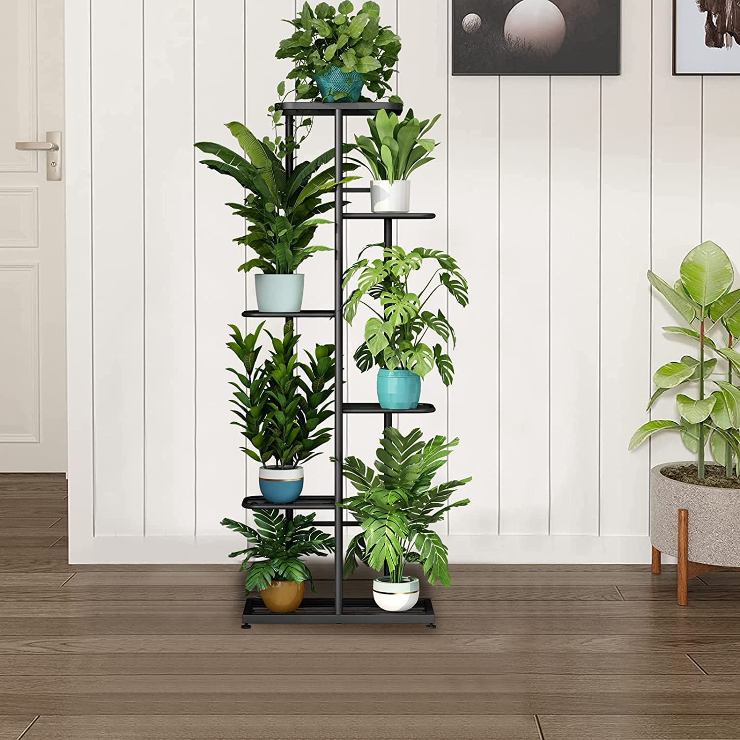 See full amazon price history chart for Iron Twist Plant Stand Metal 6 Tier 7 Potted Multiple Flower Pot Holder Shelf Indoor Outdoor Planter Display Shelving Unit for Patio Garden Corner (Black) Iron Twist Plant Stand Metal 6 Tier 7 Potted Multiple Flower Pot Holder Shelf Indoor Outdoor Planter Display Shelving Unit for Patio Garden Corner (Black) (B0CTQVR9PY) Amazon Price History, Amazon Price Tracker