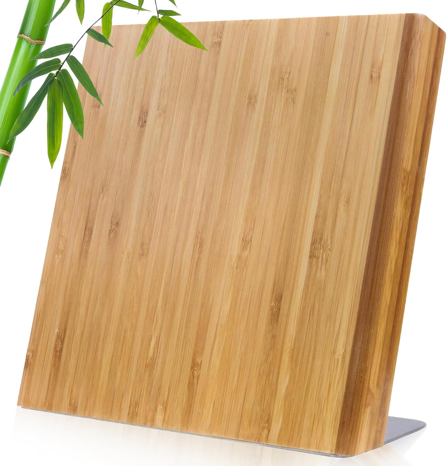 Product image of Magnetic Knife Block Without Knives By Coninx - Magnetic Knife Holder for Safe, Clean & Tidy Knife Storage - Bamboo Knife Rack Magnetic Stand for Cooking Utensils & More - Elegant Magnetic Knife Rack