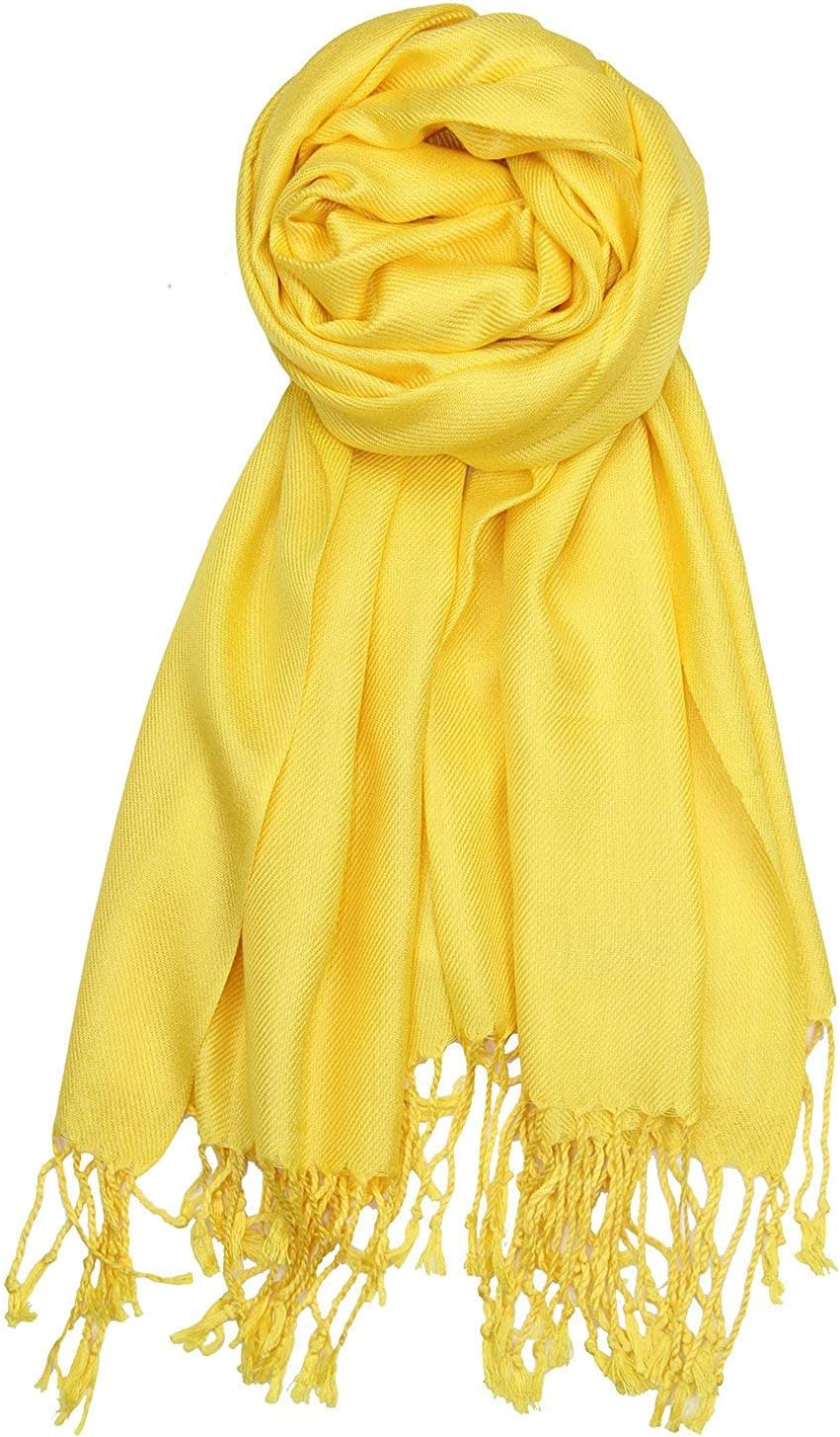 CLGIFT Set of 5 Pashmina Scarf Shawl/Pick Your Color/Bridesmaid Shawl/Wedding Favor/Bridal Wrap/Wedding Shaw 24'' x 71'