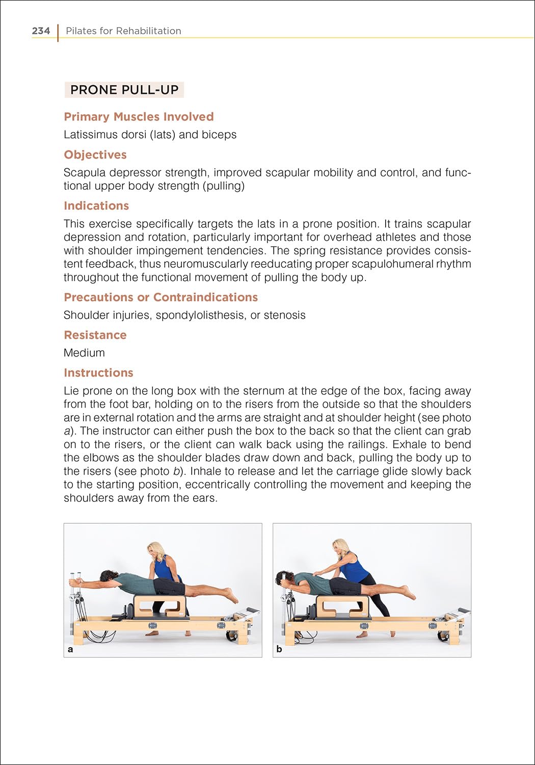 Pilates for Rehabilitation