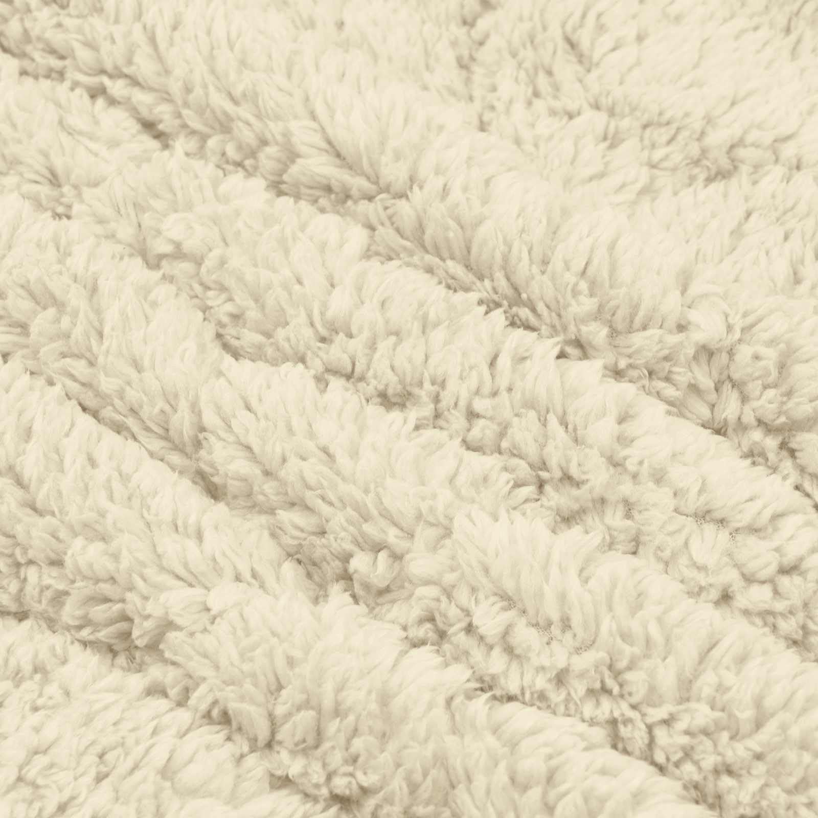 Piumone invernale color crema, 240 x 260 cm, in microfibra, pile, traspirante, durevole, lavabile, per camera da letto, per tutto l'anno, design morbido, adatto per chi soffre di allergie
