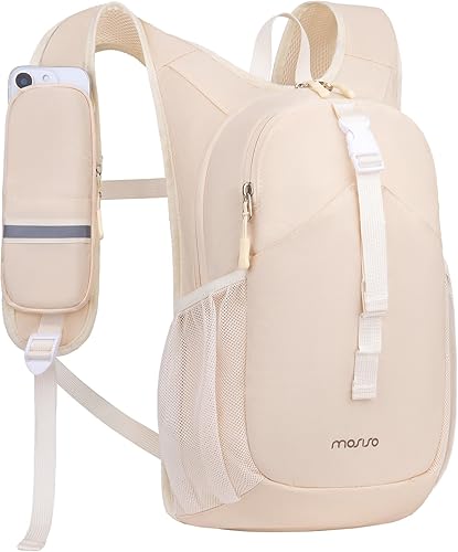 MOSISO Mochila pequeña de senderismo de 10 L para mujeres y hombres, mochila plegable e informal ligera con bolsillo frontal de acceso rápido para