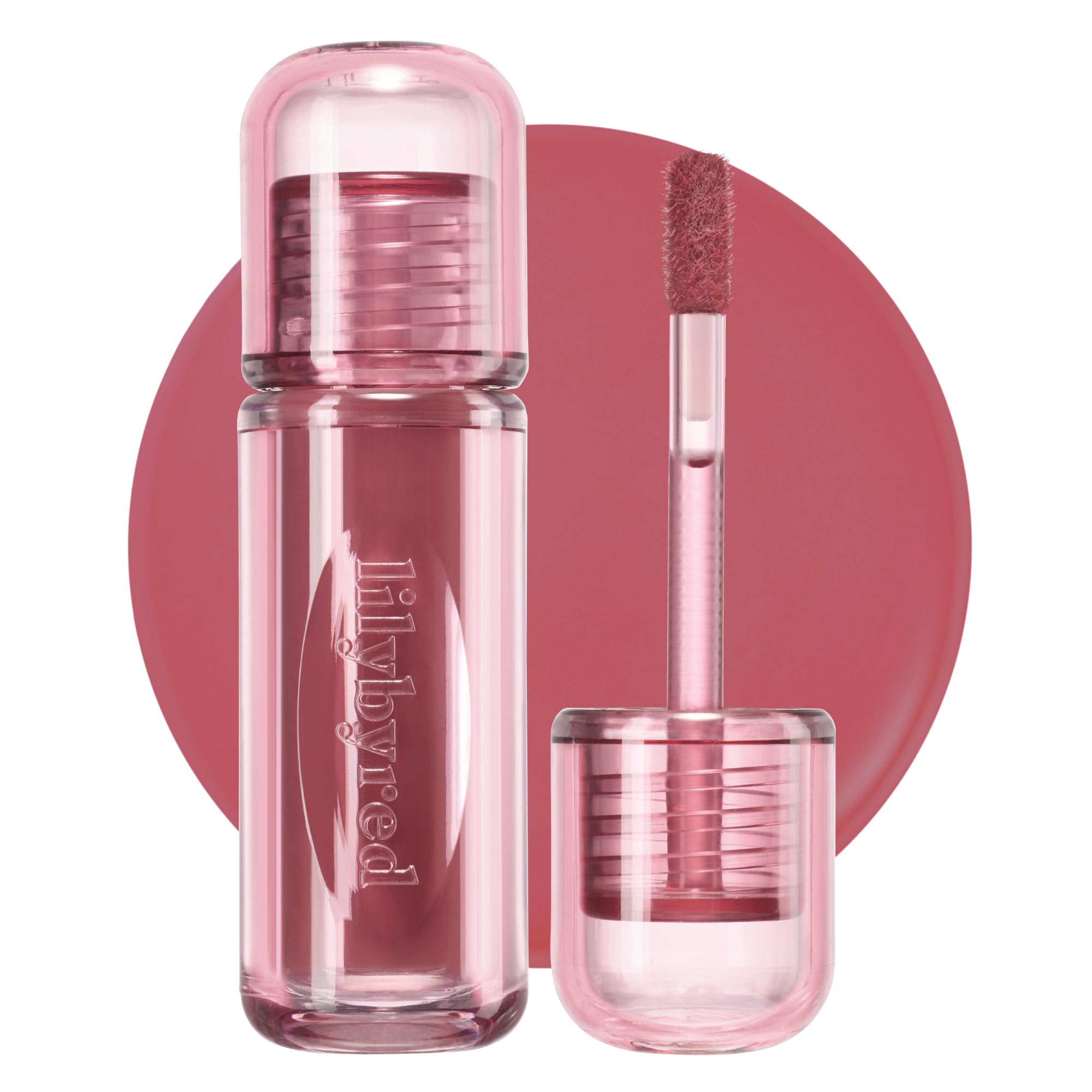 lilybyred Juicy Liar Water Tint | Korean Highly Pigmented Water-Gel Lip Stain, Non-Darkening Color, Intense Long-Lasting Stain, Transfer-Resistant, Hydrating Formula, 0.14 oz (07 Midnight Grape)