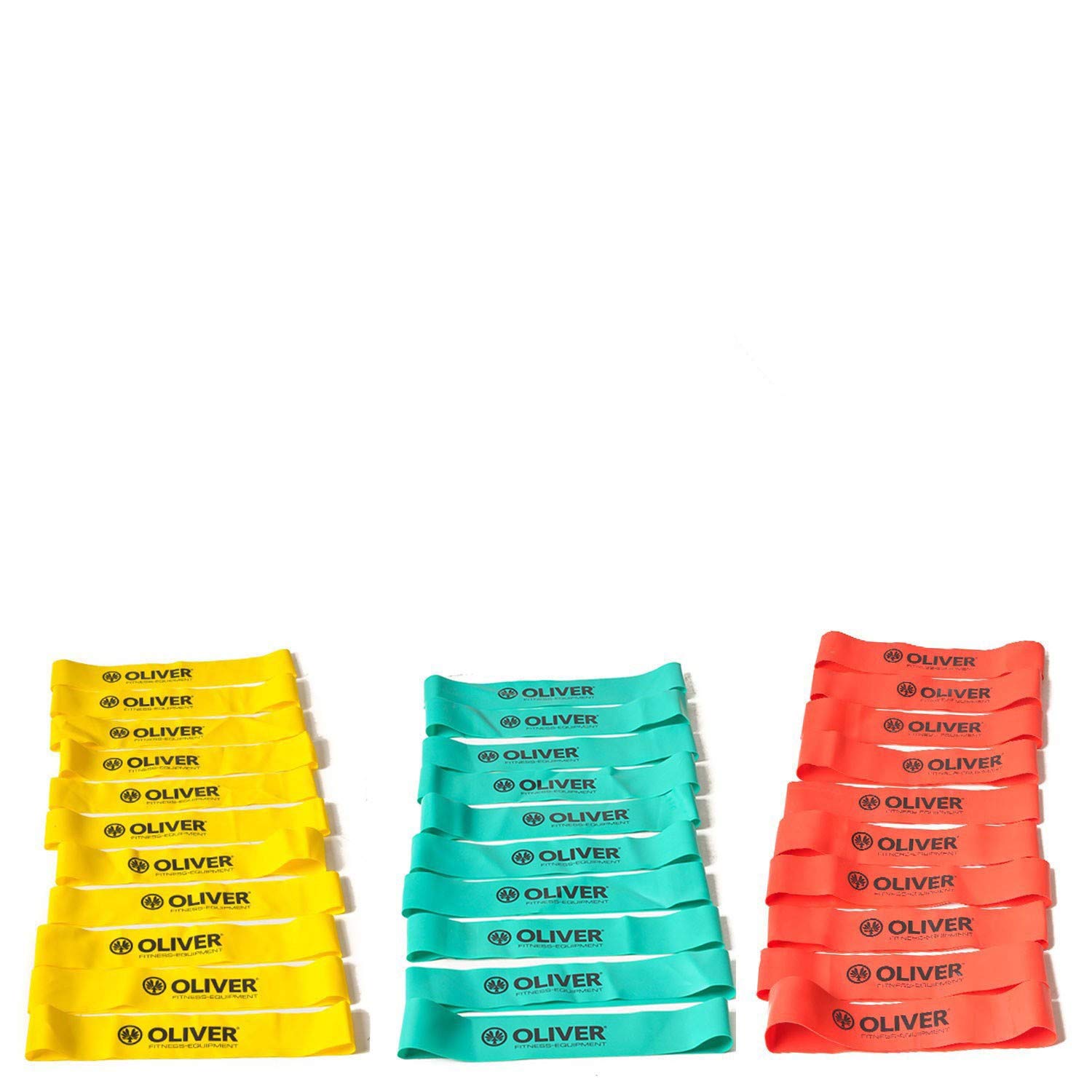 OLIVER Rubber-O - Bandas de fitness (30 unidades)