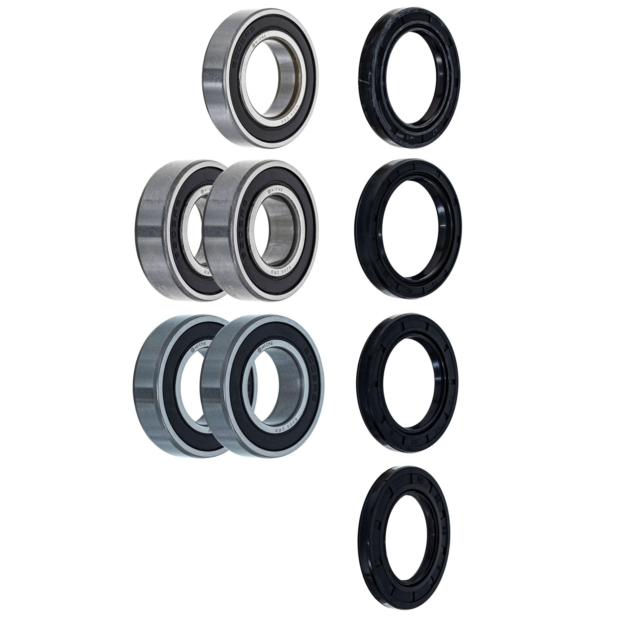 Amazon.com: NICHE Wheel Bearing Seal Kit for Kawasaki ZX7 ZX7R