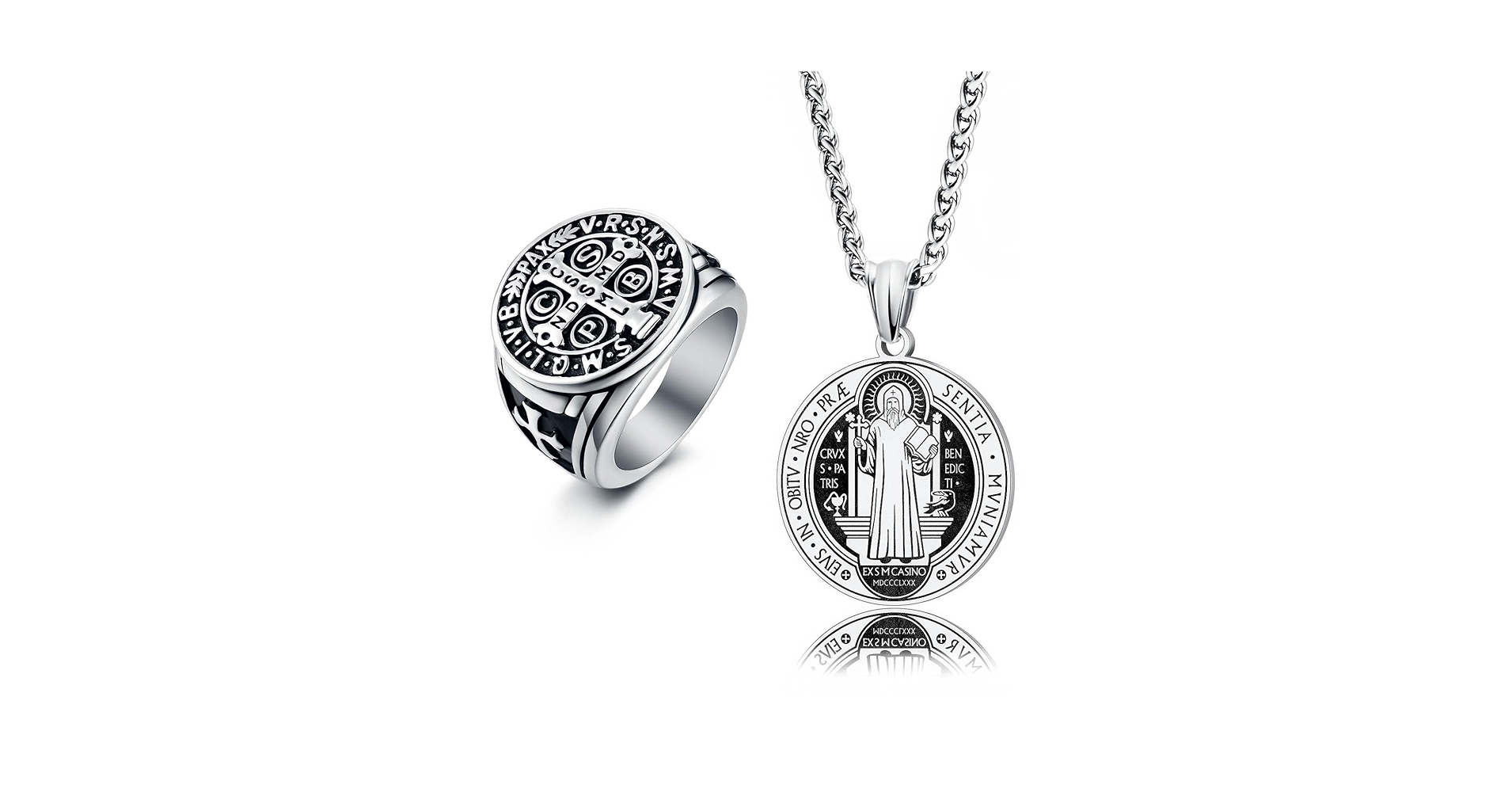 額少年×SKOLOCT×CRUZ amulet HUKKUN Archangel Michael Necklace Sterling Silver Abalone