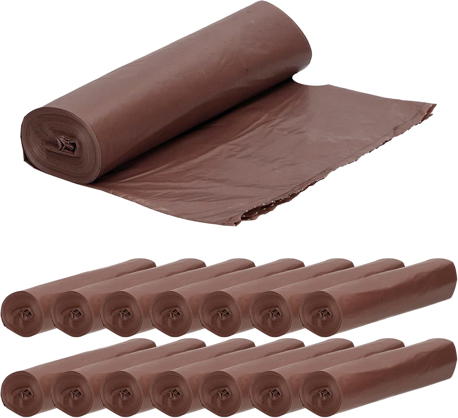 300 self-sealing trash bags 20L capacity each