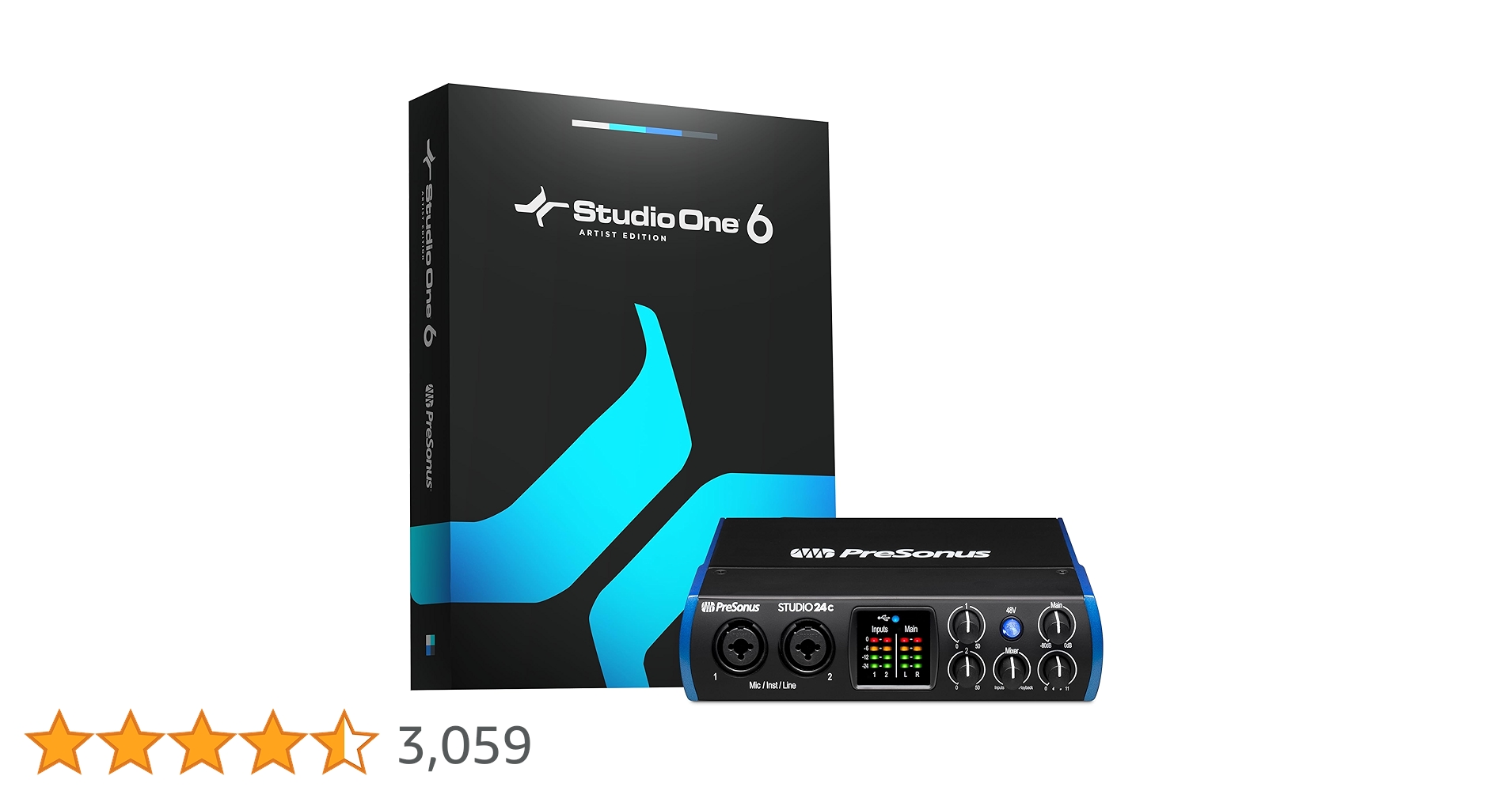 PreSonus STUDIO24c オーディオインターフェイス PRESONUS ( プレソナス ) Studio 24c オーディオ
