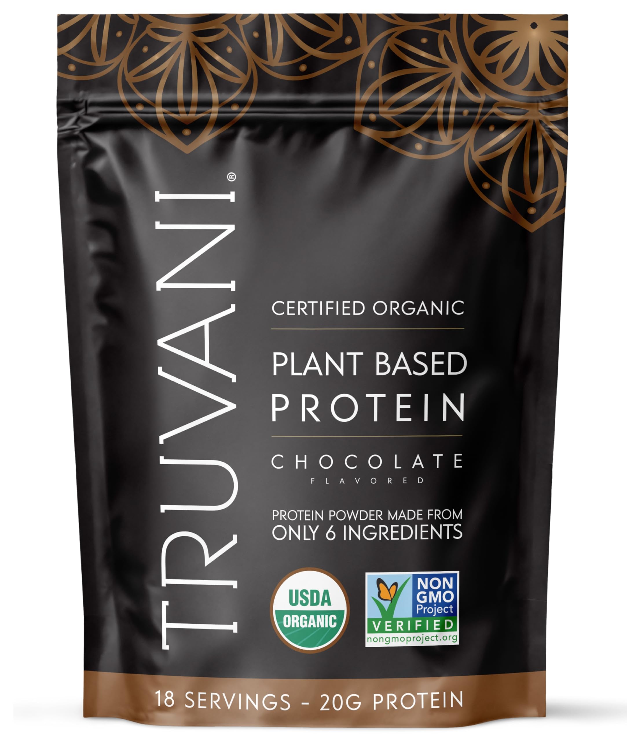 Truvani Organic Vegan Protein Powder