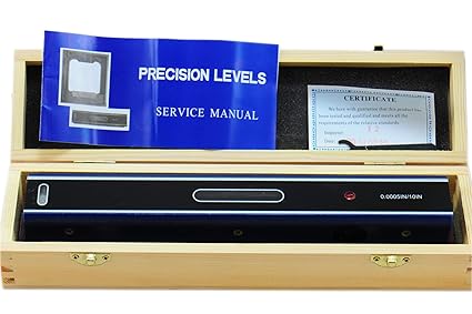 Shars 12 Inch Master Precision Level in Fitted Box for Machinist Tool, Cast iron body 303-9503 R}