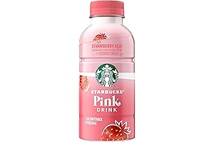 Starbucks Pink Drink - Strawberry Acai with Coconut Milk