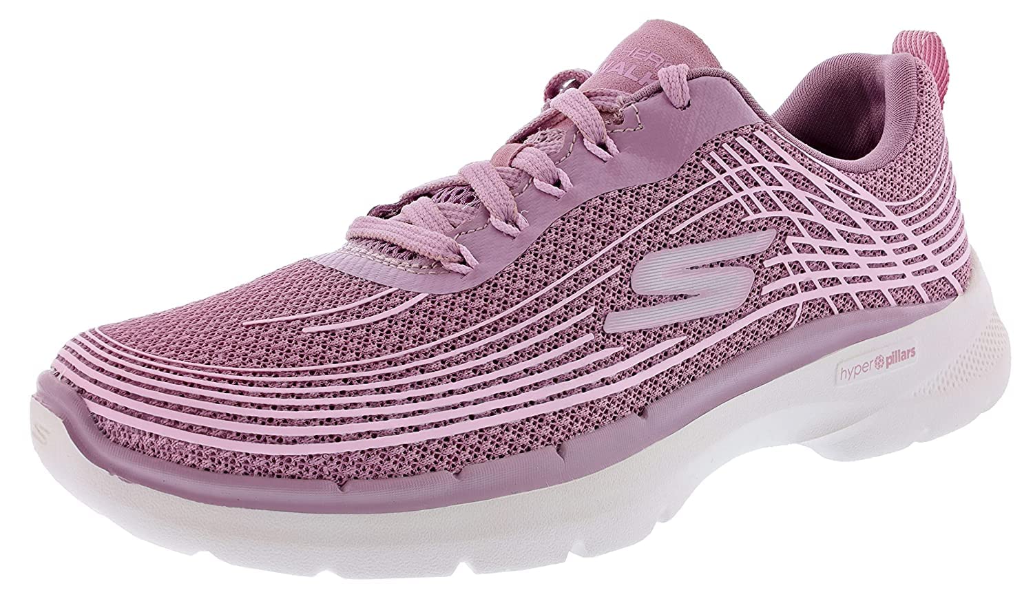 Skechers GO WALK 6 womens Shoes 40 EU MAUVE / MAUVE