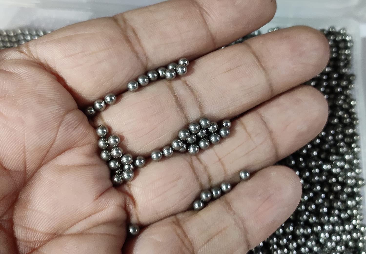 OMX Bearing Balls Stainless Steel Precision Balls (Diameter Size of Ball 2.5mm) (200 Pc) (B0BD45K2BK) Amazon Price History, Amazon Price Tracker