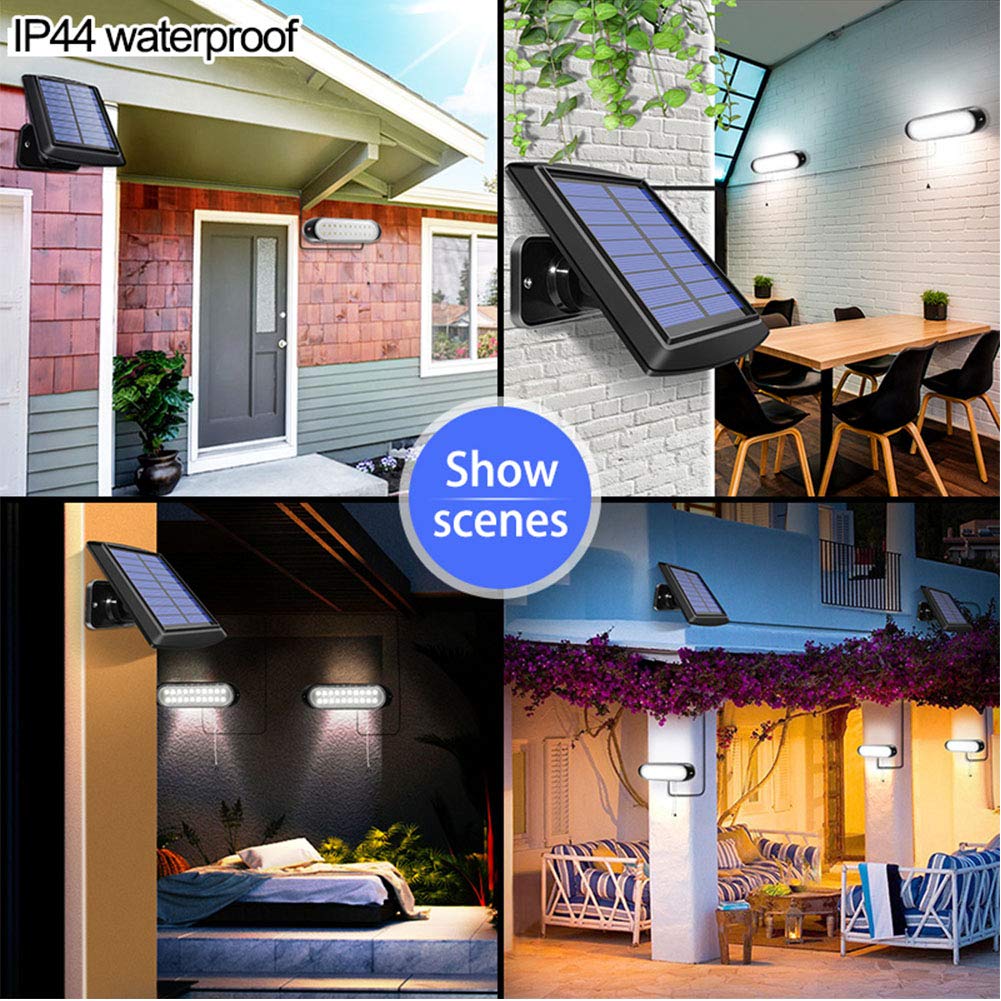 Amazon.co.jp : ソーラーライト、20のLED分離可能なソーラーライト5 m