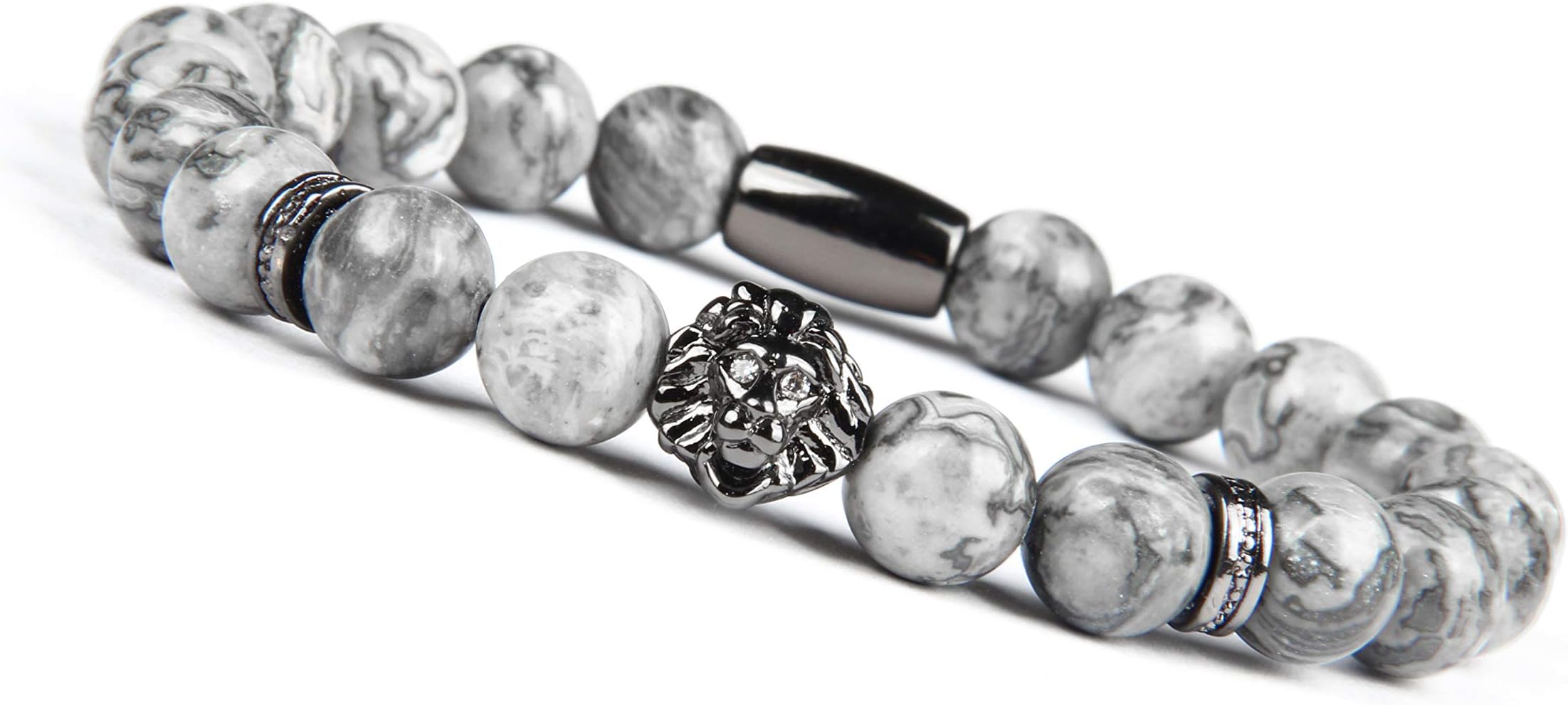 GOOD.designs ® seven Chakra pearl bracelet made of real natural stones, energy bracelet for men and women with all 7 main chakras