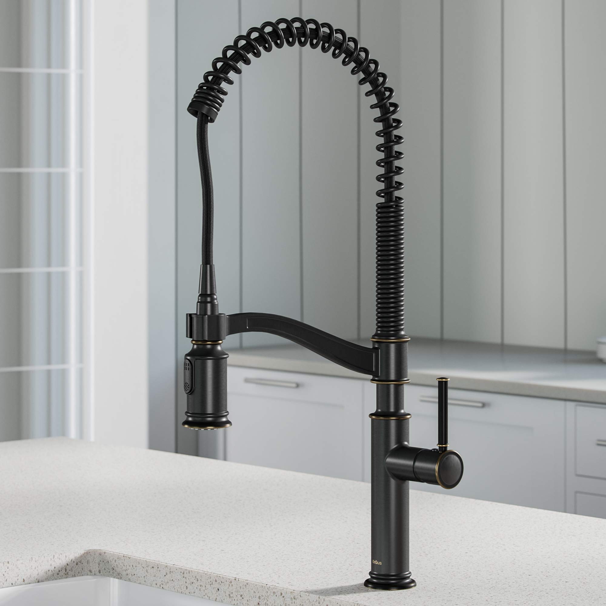 Kraus KPF1683ORB Sellette PullDown Kitchen Faucet, Oil Rubbed Bronze