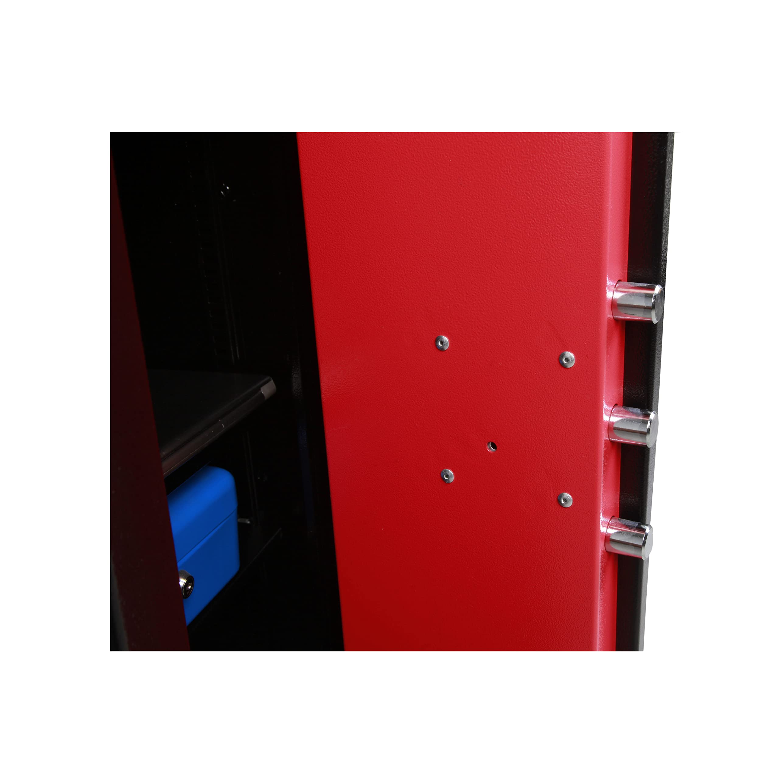 Armadio di sicurezza a ripiani Technomax, Linea Home safe, modello HS/20, misure H.800XL.365XP.320 mm.