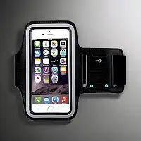 Braçadeira Suporte Celular Para Corrida, Bike E Treinos, Compatível Com Smartphones 5,5" E 6,5", Resistente, Ajustável, À Prova D'água, Marca VARENZIA