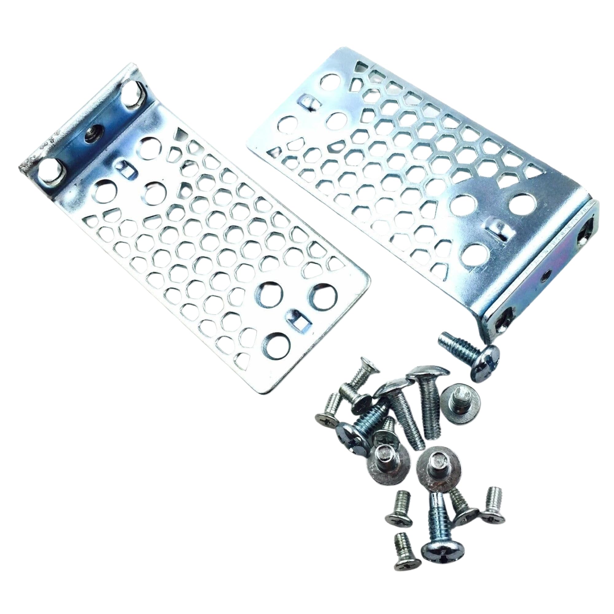 19" Rack Mount Kit Compatible with Cisco Catalyst 2960-X & 2960-XR Series Switches –Metal Rack Brackets with Mounting Hardware – Space-Saving Design (RCKMNT-1RU-2KX=, 700-32718-01)