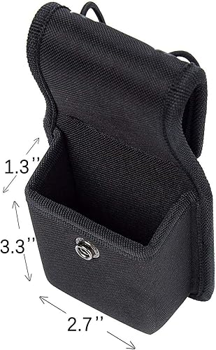Miniatura 3 de LUITON Funda para radio Baofeng, funda de radio bidireccional para walkie talkies, funda de nailon para Motorola Kenwood Icom HYT Arcshell Baofeng