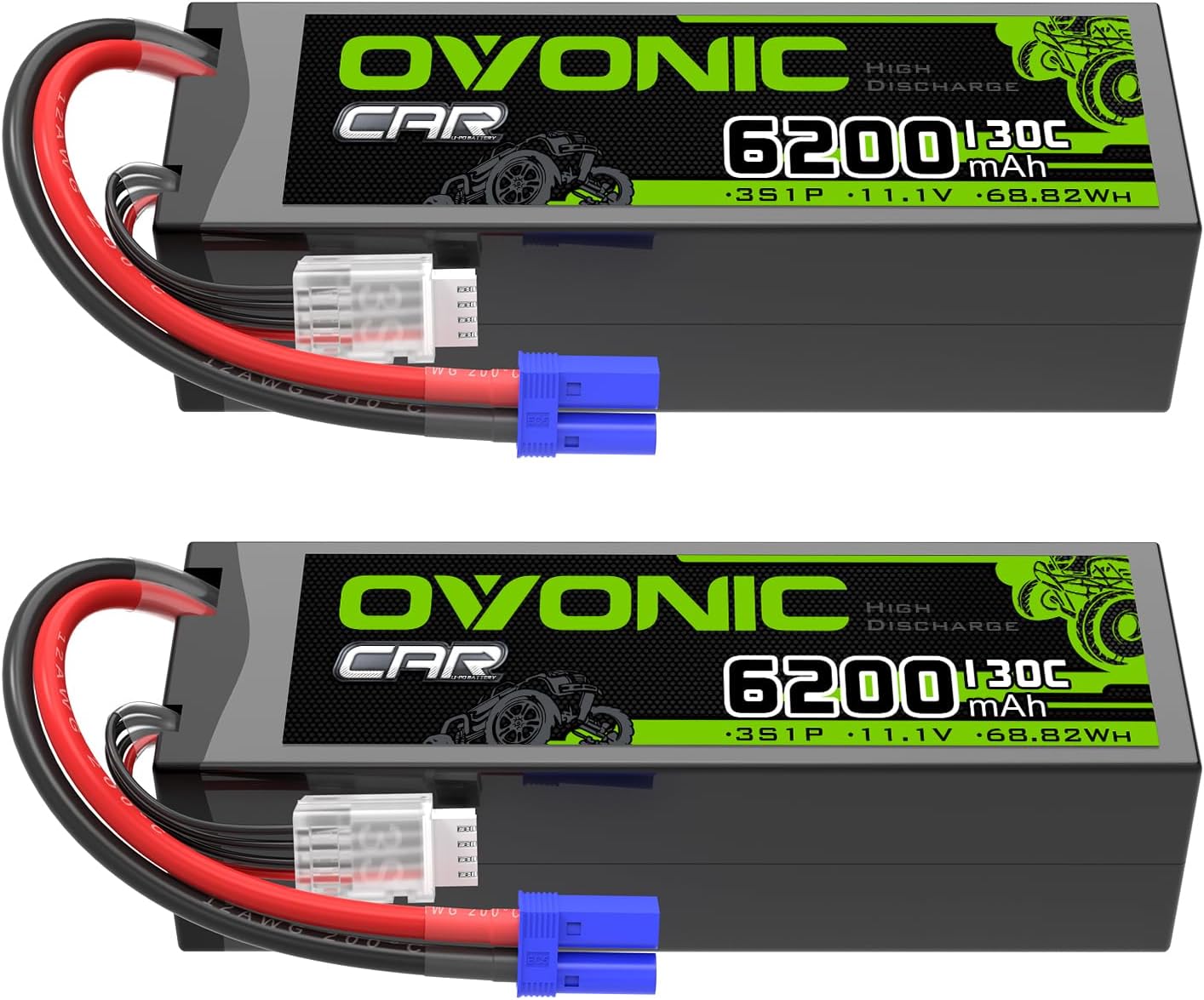 Batteria veant RC 3S Lipo 11.1V 6500mAh 75C custodia rigida ad alta potenza per Batteria veant RC 3S Lipo 11.1V 6500mAh 75C custodia rigida ad alta potenza per